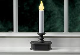 Wireless Sensor Led Window Candles Set Of 6 Sharper Image In 2020 Window Candles Led Window Candles Lead Windows