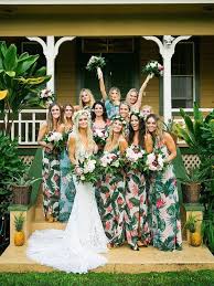 Tropical Weddings Wedding Dresses Bridesmaid Dresses Summer Weddings Printed Bridesmaid Dresses Mumu Bridesmaid Dresses Bridesmaid