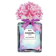 chanel no 5 perfume flower art image a4 poster gloss print laminated liked on polyvore featuring home ho flower art images chanel wallpapers chanel art