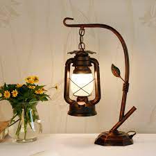 Rustic table lamps for less rustic table lamps brighten your home with beautiful table lamps rustic wall lamps prehensive uttermost revolution end table floor lamp in rustic black rustic lamps. Indoor Home Deco Kerosene Lamp Rustic Retro Industrial Table Lamp Bedroom Reading Room Studing Room Bedsides Vintage Oil Lamp Led Table Lamps Aliexpress