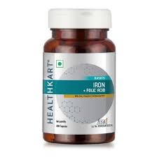 Healthkart Iron Folic Acid 60 Capsules Online In India Healthkart Com