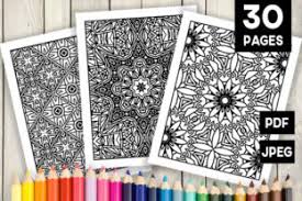 You can also find some zentangle art here, that many people also call groovy animals. 30 Cool Abstract Art Coloring Pages Grafico Por Jm Graphics Creative Fabrica