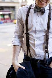 Suspenders Tenue Mariage Homme Style Chic Pour Homme Mode Homme