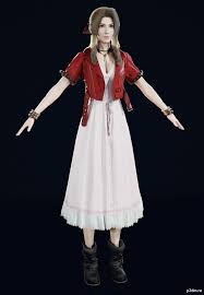 Final Fantasy Vii Remake Aerith Pack 3d Models In 2020 Final Fantasy Vii Remake Final Fantasy Girls Final Fantasy