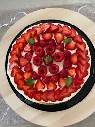Tarte Aux Fraises Sans Cuisson Au Thermomix Recette En 2020 Recette Tarte Aux Fraises Tarte Aux Fraises Alimentation