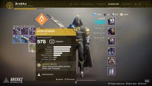 Forsaken can unlock new supers — and unlocking them isn't 100% obvious. Destiny 2 Forsaken How To Get Wish Ender Exotic Bow