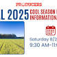 2025 Fall Cool Season Forage Informational
