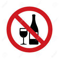 If you feel depressed, alone, or are having troubles you can't solve, you need to reach out for help and support. No Drinking Alcohol Or Wine With Red Banned Sign And Wineglass Royalty Free Cliparts Vectors And Stock Illustration Image 113393186