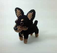 Miniature Pinscher Amigurumi Dog Crochet Puppy Stuffed Animal Plush Made To Order Crochet Dog Miniature Pinscher Dog Miniature Pinscher