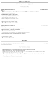 How to write financial specialist resume. Deposit Operations Specialist Resume Sample Mintresume
