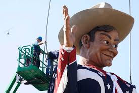 The State Fair of Texas is showcasing Big Tex this year. Here's what to  know about the statue.