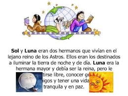 La Leyenda Del Sol Y La Luna Sol Luna Luna Soly Luna
