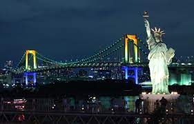 レインボーブリッ rainbow bridge — may refer to one of the following:bridges:* rainbow bridge national monument. File Rainbow Bridge Tokyo At Night 2 Jpg Wikipedia