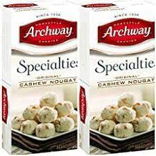 Archway cookies wedding cake cookies 6 ounce amazon; Recipe Archway Holiday Nougat Cookies And Christmas Nougat Cookies Copycat Reci Cookies Recipes Christmas Cashew Nougat Cookies Recipe Holiday Cookie Recipes