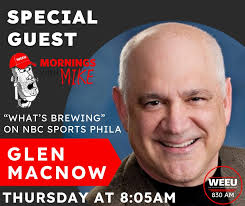 Listen to Mornings with Mike tomorrow at 8:05am when Mike & Bob will chat  with Glen Macnow about his TV show "What's Brewing"