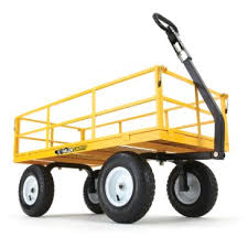 A garden cart is similar to a wheelbarrow, but is smaller and meant to be moved around a small garden more easily than a wheelbarrow. Replacement Parts Gorilla Carts