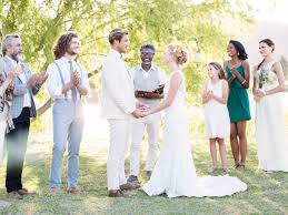 Invite guests to create and sign their own small work of abstract art or puzzle. Who Can Marry You Finding A Wedding Officiant