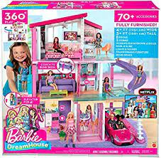 Esta casita de muñecas de barbie también incluye más de 65 accesorios, como elementos decorativos y utensilios cotidianos; Amazon Com Barbie Casa De Munecas Con Piscina Tobogan Y Ascensor Toys Games