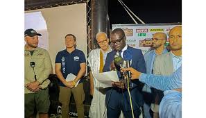 Le Rallye Africa Echo Rice arrive à Chami