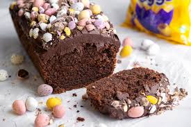 Desserts using lots of eggs : Gluten Free Mini Egg Chocolate Loaf Cake Recipe Easter Baking