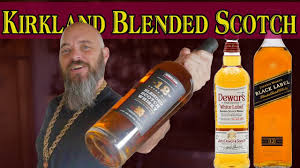 Kirkland 12 Year Blended Scotch Johnnie Walker Black And Dewar S White Label Comparison Youtube