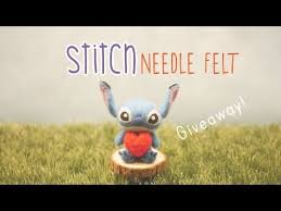 Needle Felted Stitch Tutorial Giveaway Closed Needle Felting Diy Needle Felting Felt Diy