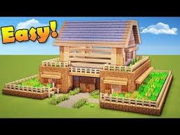 Minecraft How To Build A Survival House Wooden House Tutorial Youtube Cool Minecraft Houses Minecraft House Tutorials Minecraft Houses Survival
