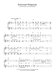 Bohemian rhapsody is one of the most famous rock songs of all time. Bohemian Rhapsody Piano Chords Letters Sheet And Chords Collection