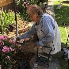 gardenpro folding seat and kneeling pad in 2021 kneeling pad planting vegetables deadheading flowers