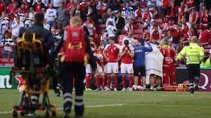 Denmark's christian eriksen is awake and stabilised in hospital after being given cpr following his collapse during a euro 2020 game. 3xtjhzias4q0em