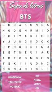 Si eres amante del kpop en general este juego es para ti. 17 Ideas De Juegos Kpop Sopa De Letras Kpop Letras