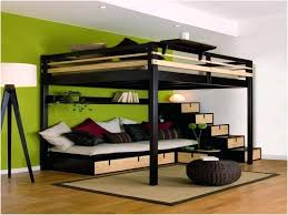 12 Artistique Lit Double Mezzanine Ikea In 2020 Loft Bed Plans Modern Bunk Beds Loft Bed