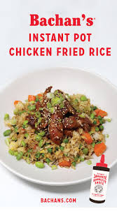 Bachan S Instant Pot Chicken Fried Rice Recipes Chicken Fried Rice Stuffed Peppers