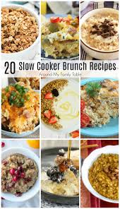 This meal is perfect, especially if you have to get to your breakfast potluck very early. 20 Slow Cooker Brunch Recipes Around My Family Table