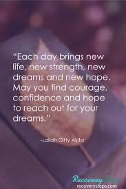 Inspirational Quotes Each Day Brings New Life New Strength New Dreams And New Positive Quotes For Friends Words Of Wisdom Quotes Motivational Picture Quotes