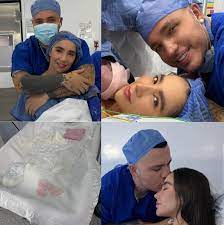 EsViral || Nació Emilia, hija de Jessi Uribe y Paola Jara El cantante Jessi  Uribe anunció en sus redes sociales el nacimiento de su hija Emilia, con la  también artista Paola Jara. “