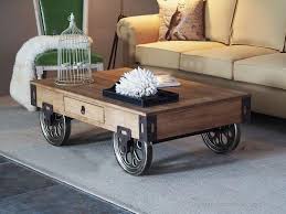 American Retro Wood Coffee Table Wrought Iron Table And Do The Old Retro Style Coffee Table Lof Coffee Table Wood Wood Coffee Table Rustic Rustic Coffee Tables