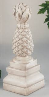 Pineapple Lawn Ornament A Sign Of Hospitality I Have Two Of These In Front Of House Lawn Ornament Pineapple Decor Statuary