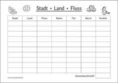 Trouvez des inspirations et idées pratiques pour tous vos projets au quotidien sur pinterest. 18 Spiele Ideen Stadt Land Fluss Stadt Land Stadt Land Fluss Vorlage