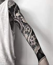 Tattoo By Raimundo Ramirez Blackworkers Blackworkers Tattoo Tattoo Bw Blackwork Blacktattoo Artist Blac Sleeve Tattoos Tattoos Tattoo Sleeve Designs