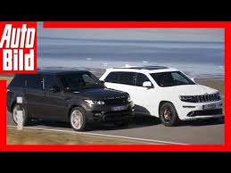 Range Rover Sport Vs Jeep Grand Cherokee Srt8 Youtube