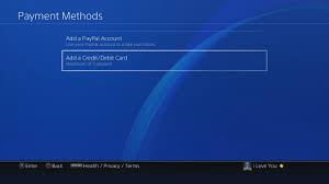 The first section shows you how to link a card through the paypal web. How To Add Remove Credit Card Paypal On Ps4 Youtube