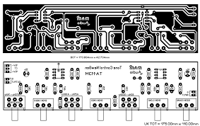 Tone control mono mixer lm741 share pcbway. Parametrik Newgen Ta113 Skema Mamaudio Com