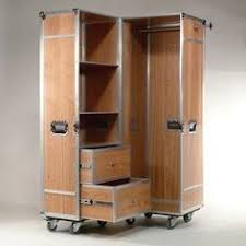 Vidaxl schubladenschrank mit rollen spanholz rollcontainer mehrere auswahl. Wardrobecase Elm Wood Flightcase Schrank Ulmenholz Und Aluprofile Auf Rollen Unique Furniture Pieces Tool Storage Diy Storage