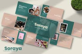 Download Soraya Creative Powerpoint Template In Presentation Templates On Yellow Images Creative Store PSD Mockup Templates