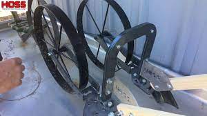 Use individually or as a pair. Hoss High Arch Wheel Hoe