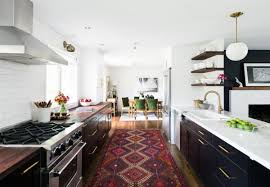 A kitchen runner rug is a long and narrow rug that has a rectangular design. 30 Creative Kitchen Rug Ideas