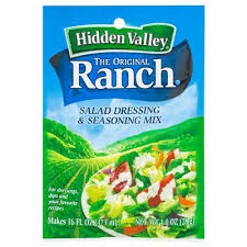 The potassium sorbate on the bottle's backside indicate this is a. Buy Hidden Valley Dressing Mix Ranch American Food Shop
