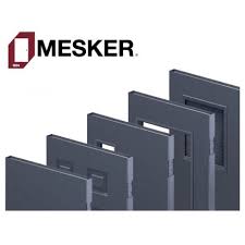 Same thickness and material as frame. Mesker Commercial Hollow Metal Doors Frames