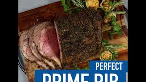 With a deep smoked flavor, you have the perfect centerpiece for any. Perfect Prime Rib Holiday Recipe Albertsons Youtube